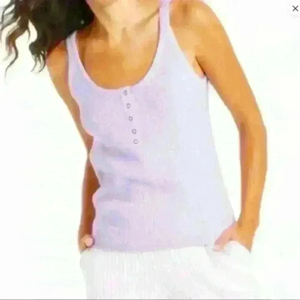 UNIVERSAL THREAD  WOMEN'S LILAC RIBBED KINT SWEATER TANK SZ Large NWT Soft